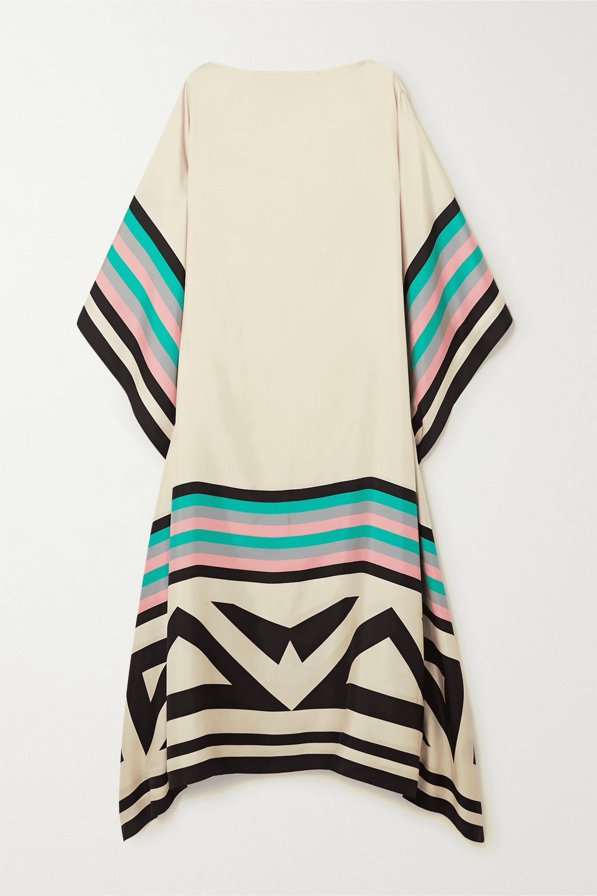 Iria | Elegant kaftan med geometriskt mönster