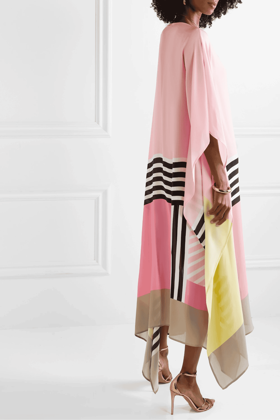 Iria | Elegant kaftan med geometriskt mönster