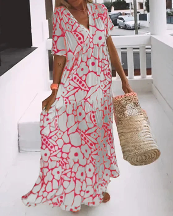 Noa | Bohème Blommig Robe