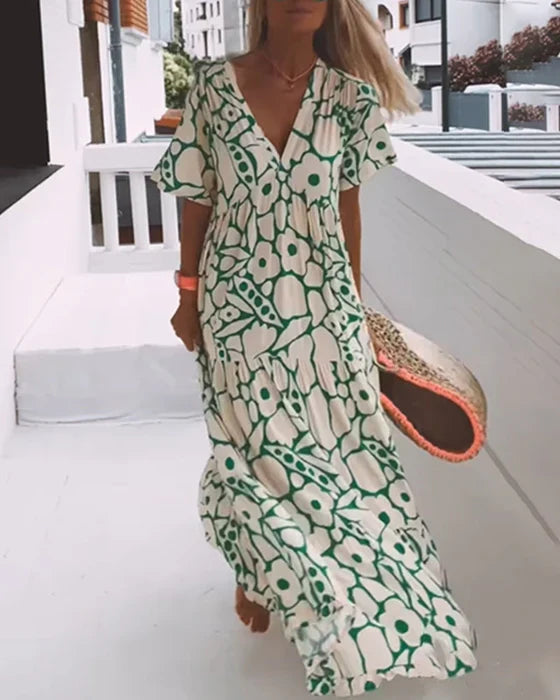 Noa | Bohème Blommig Robe
