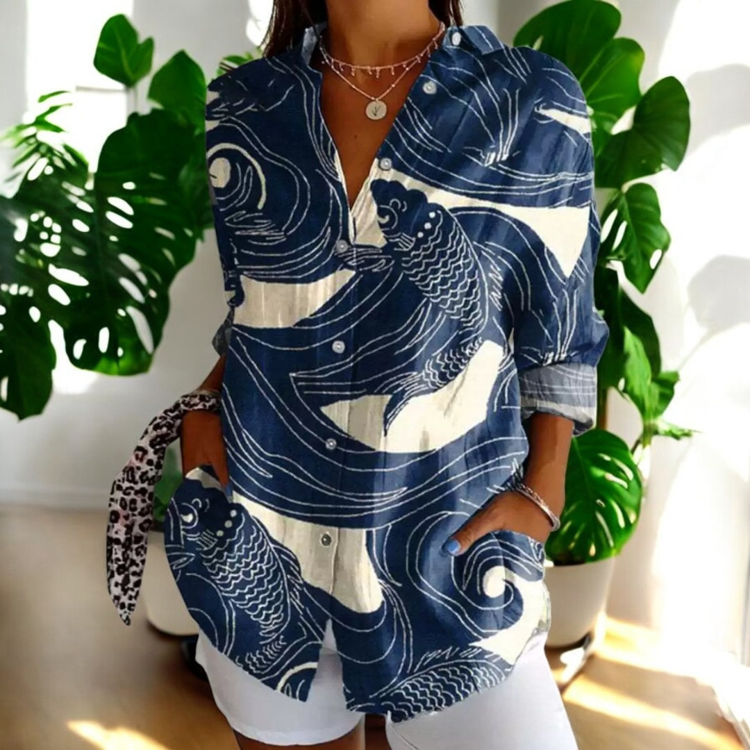 CARLA VINTAGE BLUS