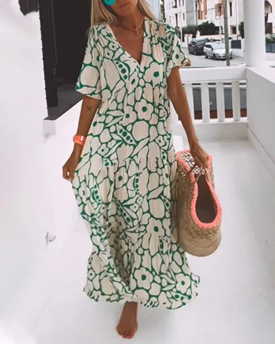 Noa | Bohème Blommig Robe