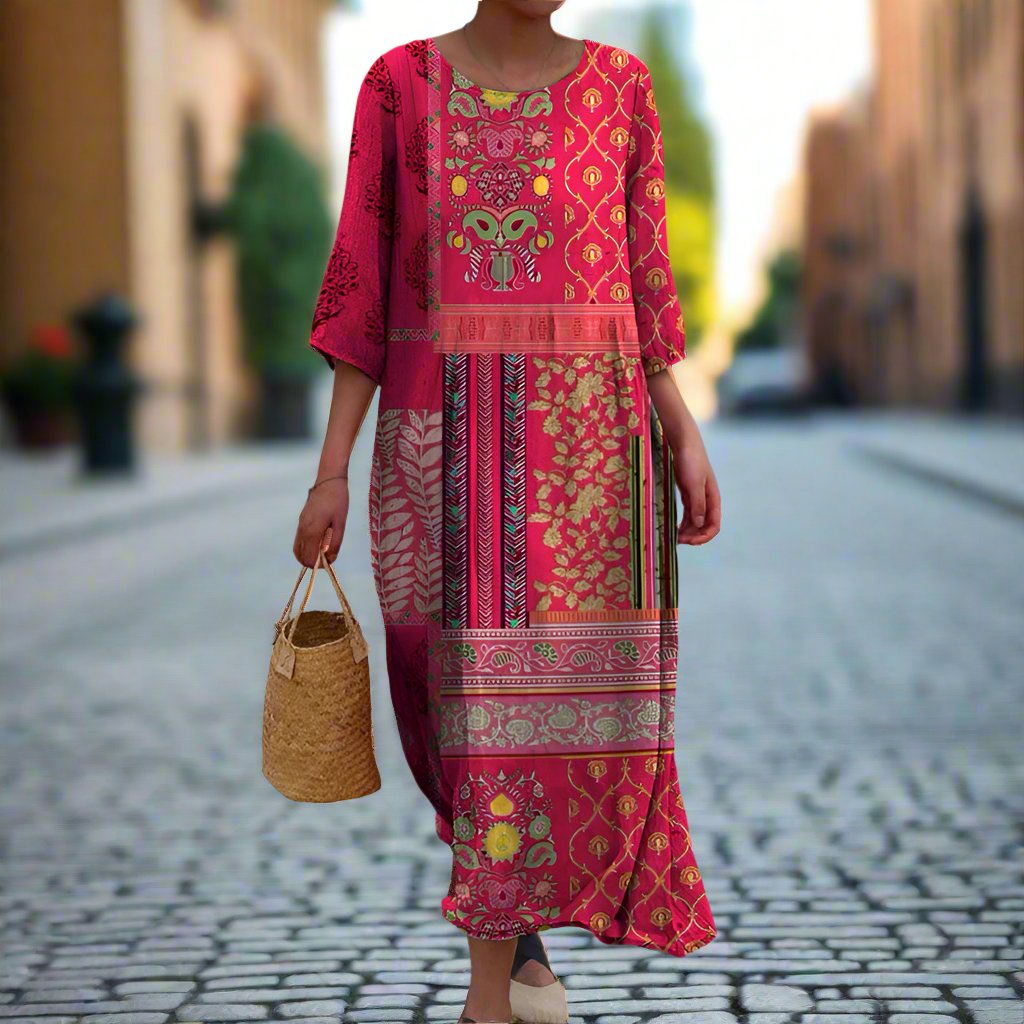 Sélina | Bohemisk orientalistisk klänning